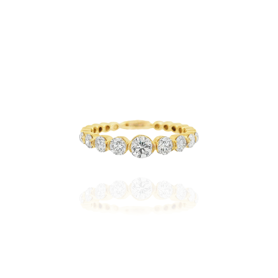 Sogno - Graduate Round Bezel Ring