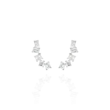Zita - 5 Climber Baguette Earring