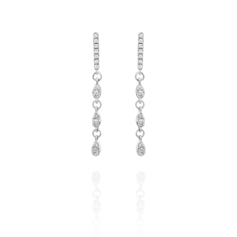Lena - Pear Chain Diamond