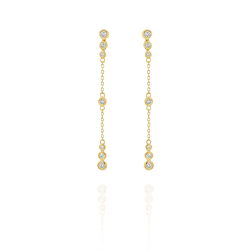 Daria - Bezel 7 Diamond Chain