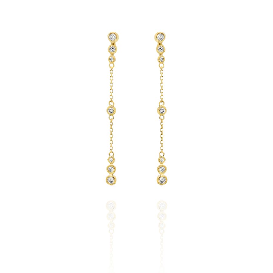 Daria - Bezel 7 Diamond Chain