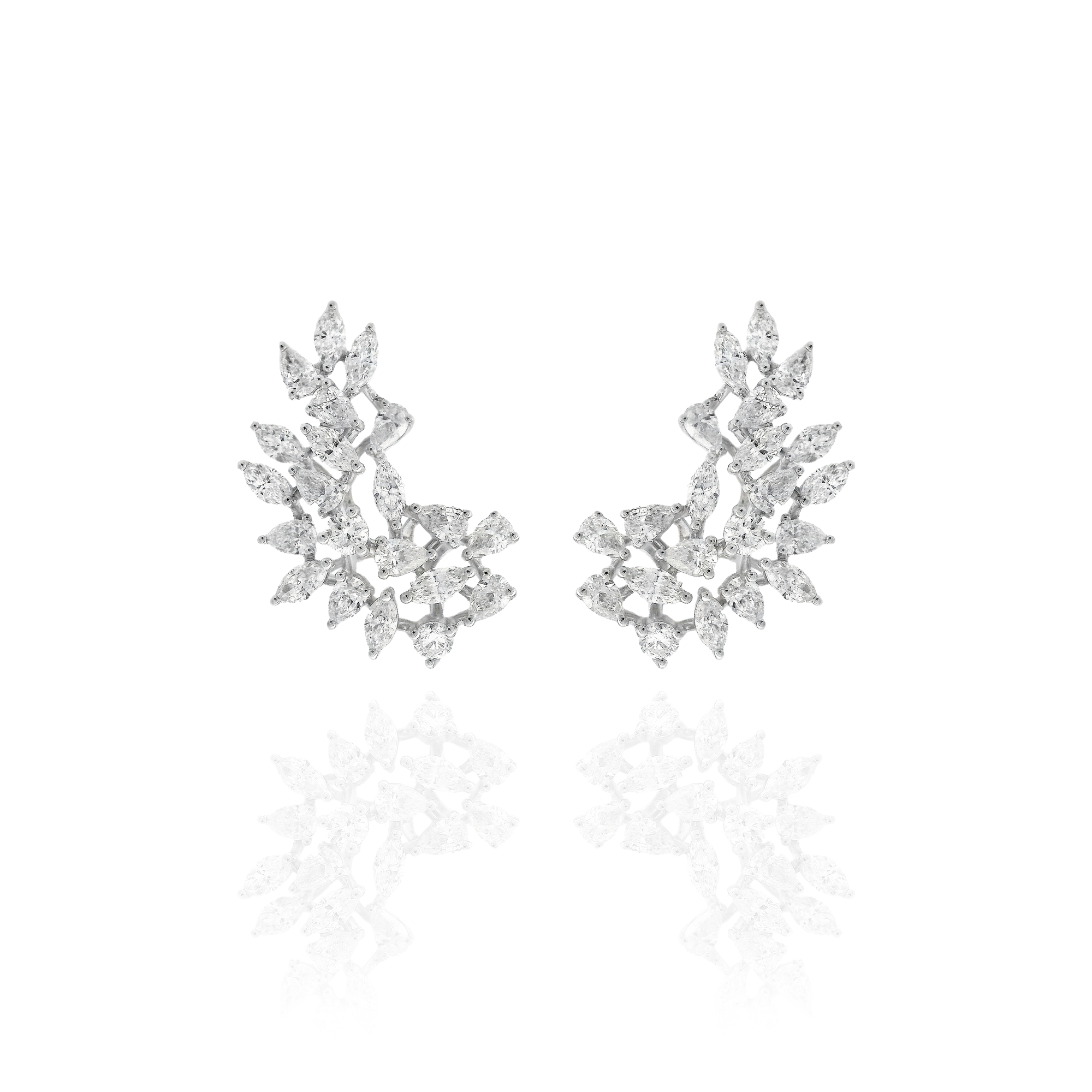Lena - Complete Diamond Marquise Climber