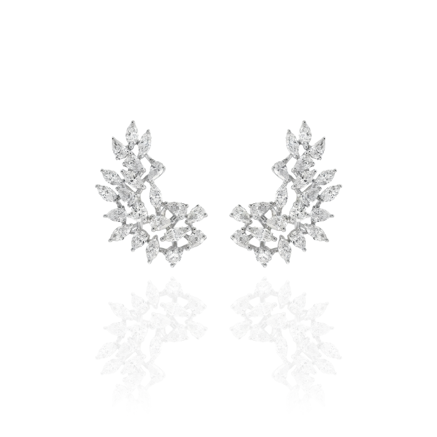 Lena - Complete Diamond Marquise Climber
