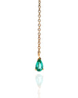 Luisa - Layer Drop Emerald Necklace