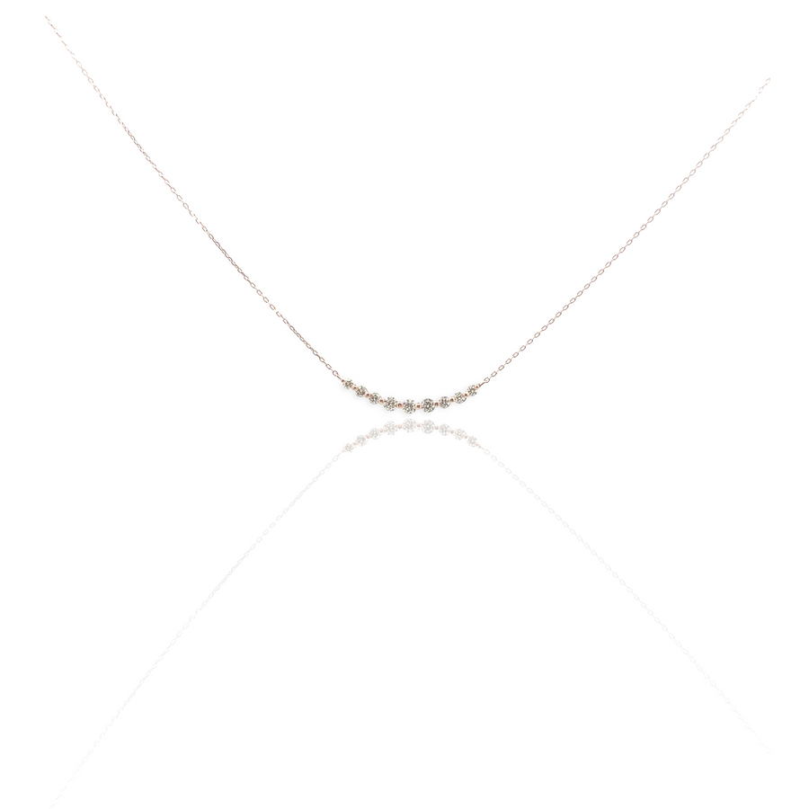 Smile Diamond Necklace