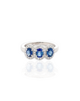 Triple Sapphire Ring