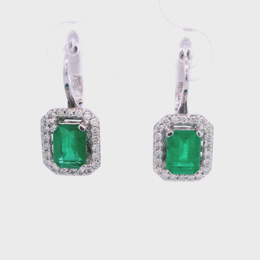 Emerald Earrings