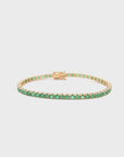 Emerald Tennis Bracelette