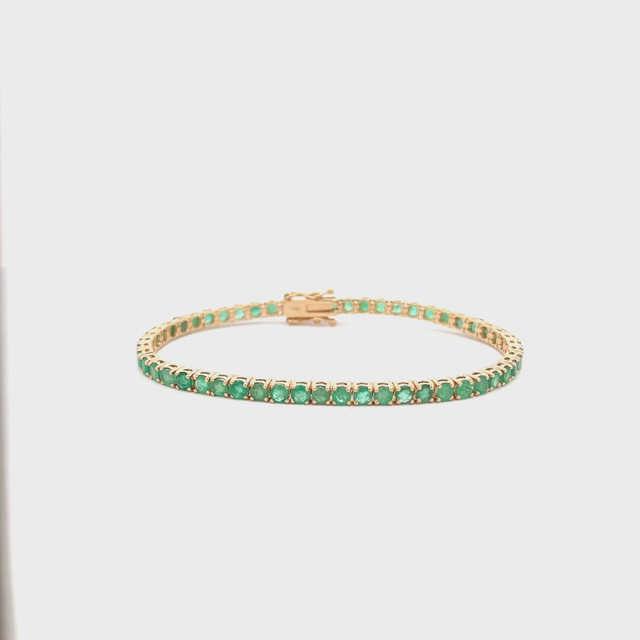 Emerald Tennis Bracelette