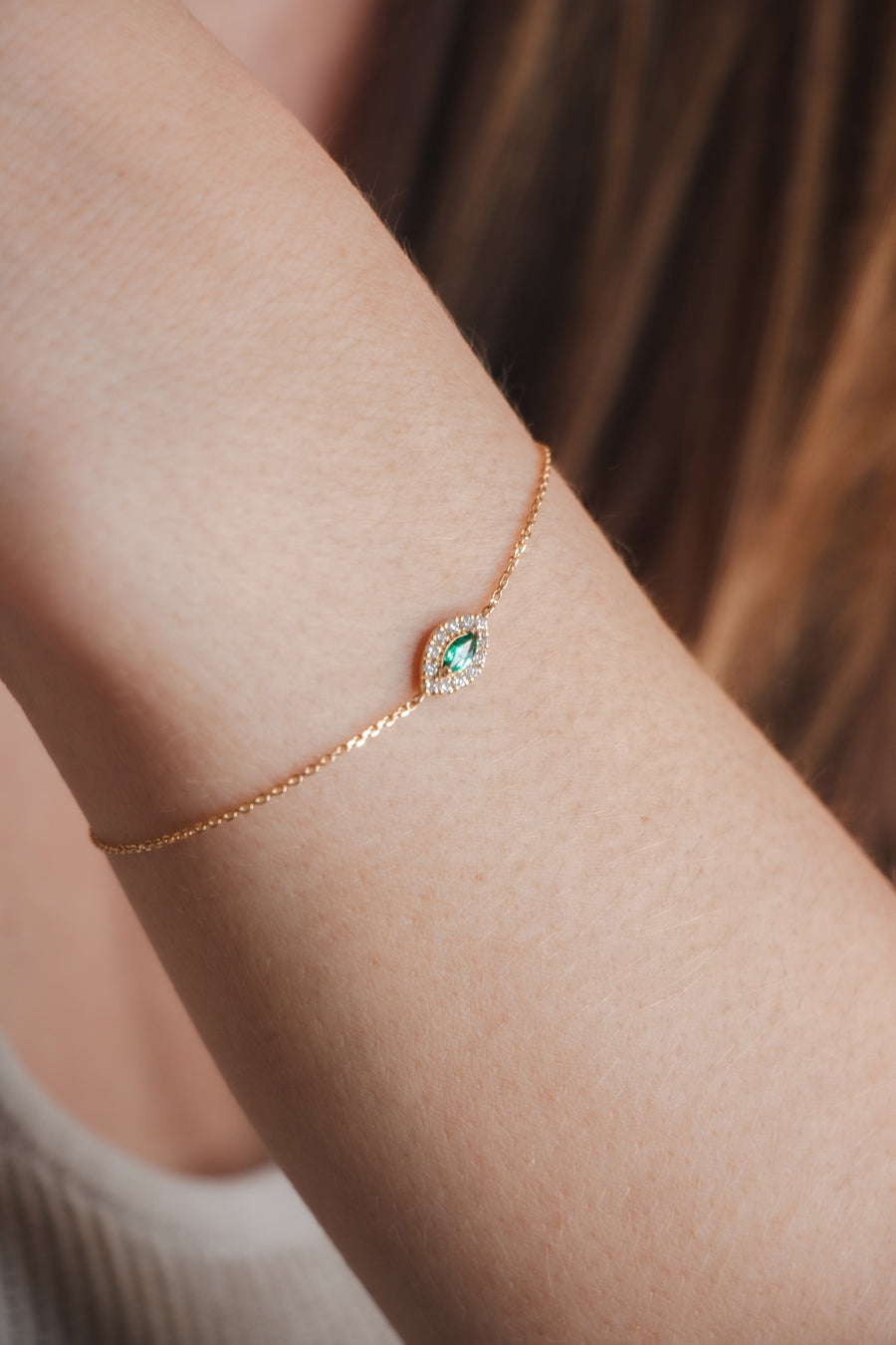 Emerald Bracelet