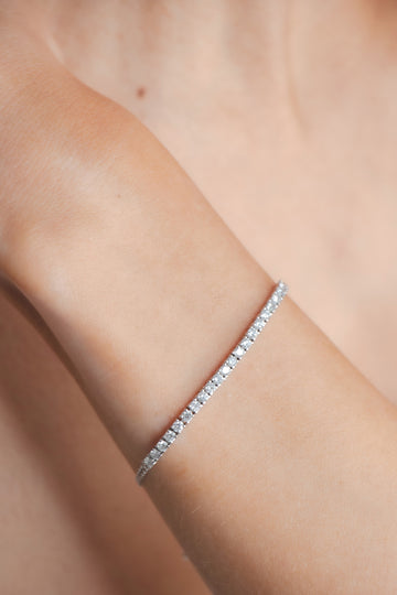 Half Diamond Bracelet