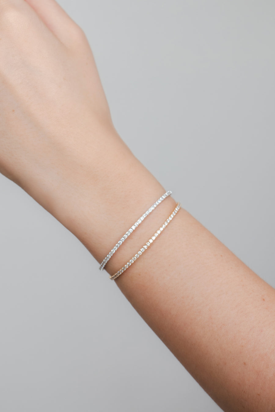 Diamond Bangle / Flexible