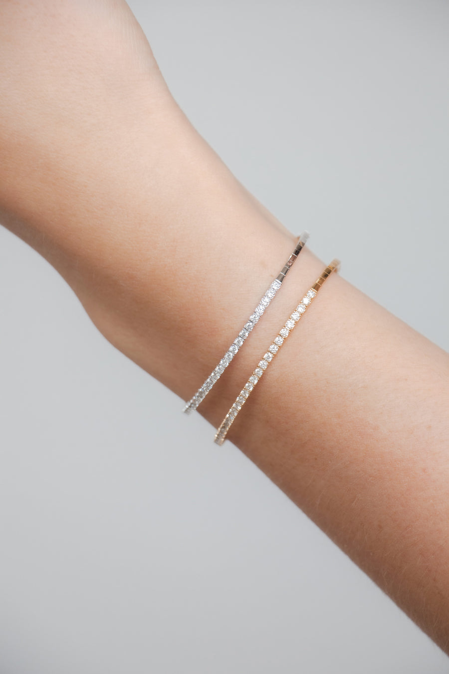 Diamond Bangle / Flexible