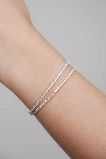 Diamond Bangle / Flexible