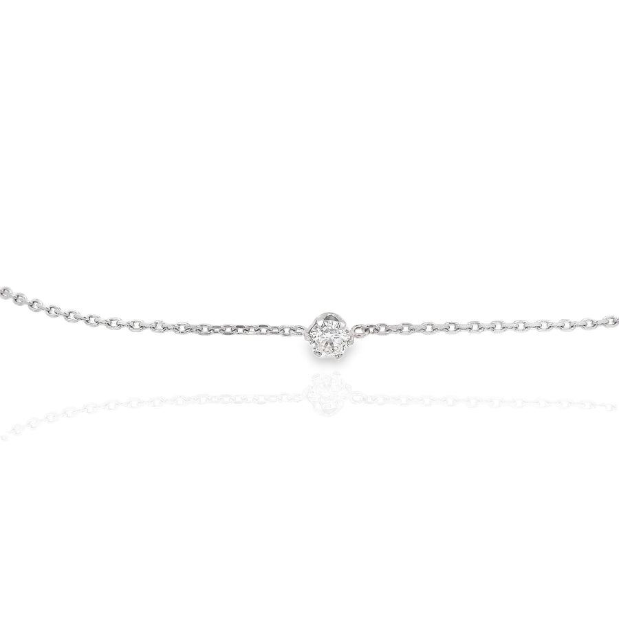 Solitaire Diamond Bracelet