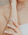 Diamond - Choker and Double Bracelet